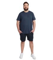 Classic SOLID SDTaras BT men's sweat shorts with drawstring (plus sizes 21300891) in blue, grey, or black