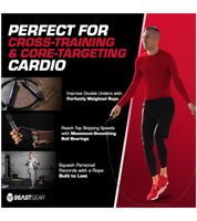 Home Fitness Kit with 5 pieces of equipment for your workout – Hula hoop, arm & leg exerciser, foam roller & 2 jump ropes