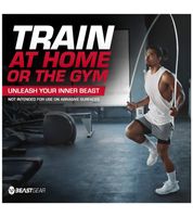 Home Fitness Kit with 5 pieces of equipment for your workout – Hula hoop, arm & leg exerciser, foam roller & 2 jump ropes