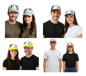 WORLDCUP LEGENDS Unisex Baseball Cap – National Team Design – Cotton Cap – Curved Brim – Distressed Look – Available in Blue/White, Black/White, Yellow/Multicolor, and Red/Multicolor