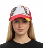 WORLDCUP LEGENDS Unisex Baseball Cap – National Team Design – Cotton Cap – Curved Brim – Distressed Look – Available in Blue/White, Black/White, Yellow/Multicolor, and Red/Multicolor