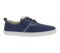 GROUNDIES La Paz Women's Lightweight Barefoot Shoes, Low-Top Mesh Sneakers with TrueSense Sole, Sustainable and Vegan Lace-Up Shoes, GND-130264-07, Dark Blue