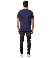Formula E Men's T-Shirt – Sustainable cotton shirt featuring the Formula E logo; a motorsport-style summer shirt available in Blue or Pink/Yellow