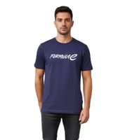 Formula E Men's Cotton T-Shirt with Formula E Logo – Summer Shirt available in White, Navy, Blue, Pink, or White