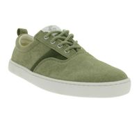 Scarpe barefoot leggere GROUNDIES La Paz – sneakers basse da donna in tessuto con suola TrueSense; sostenibili e vegane (GND-130264) – Rosa, Kaki o Blu scuro