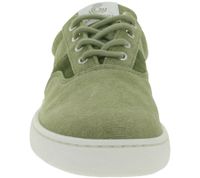 Scarpe barefoot leggere GROUNDIES La Paz – sneakers basse da donna in tessuto con suola TrueSense; sostenibili e vegane (GND-130264) – Rosa, Kaki o Blu scuro