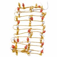 Waterproof LICHTMOMENTE string lights with timer function, 2.2 meters, 20 warm-white micro-LEDs, LED wire, 7566784, Gold