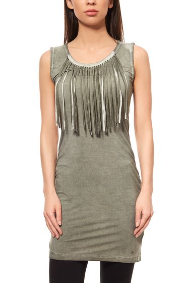 Fringe dress short AjC