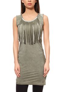 Fringe dress short AjC