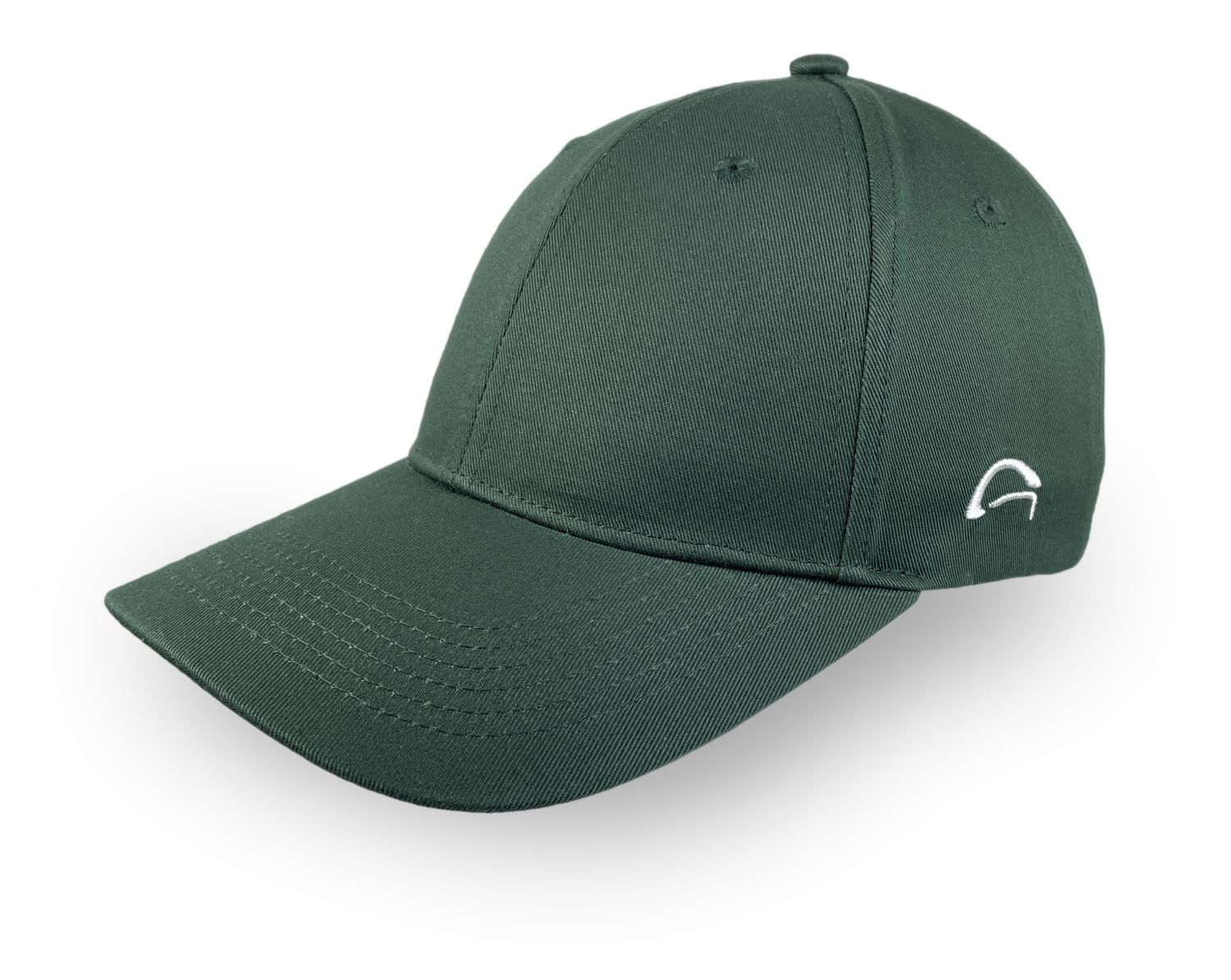 sportkopf Cap "Dark Green" - Stylische Basecap einfarbig - Kappe  Dunkel-Grn | sportkopf Helme & Brillen