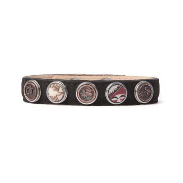 Noosa Armband Wrap Bracelet Petite Classic Skinny (5 Chunkhalterungen) black