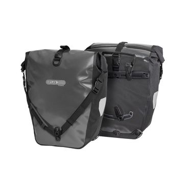 Ortlieb Back-Roller Classic QL2.1 asphalt-schwarz - Fahrradtasche (Paar-Taschen) 