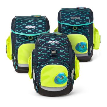 Ergobag Pack, Cubo, Cubo light Seitentaschen Zip-Set gelb