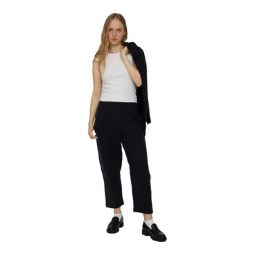 Mazine Straight Leg Linen Pants - Damen Stoffhose