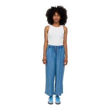 Mazine Wide Leg Denim Pants W Belt Lenzing™Tencel™ - Damen Webhose