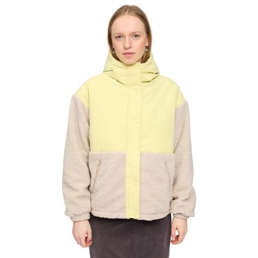 Mazine Fabric Blocking Jacket - Damen Fleecejacke
