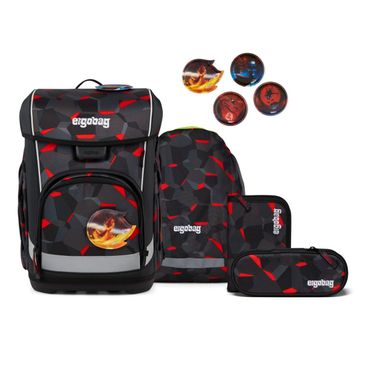 Ergobag Cubo Light Taekbärdo - 5-teiliges Schulranzenset