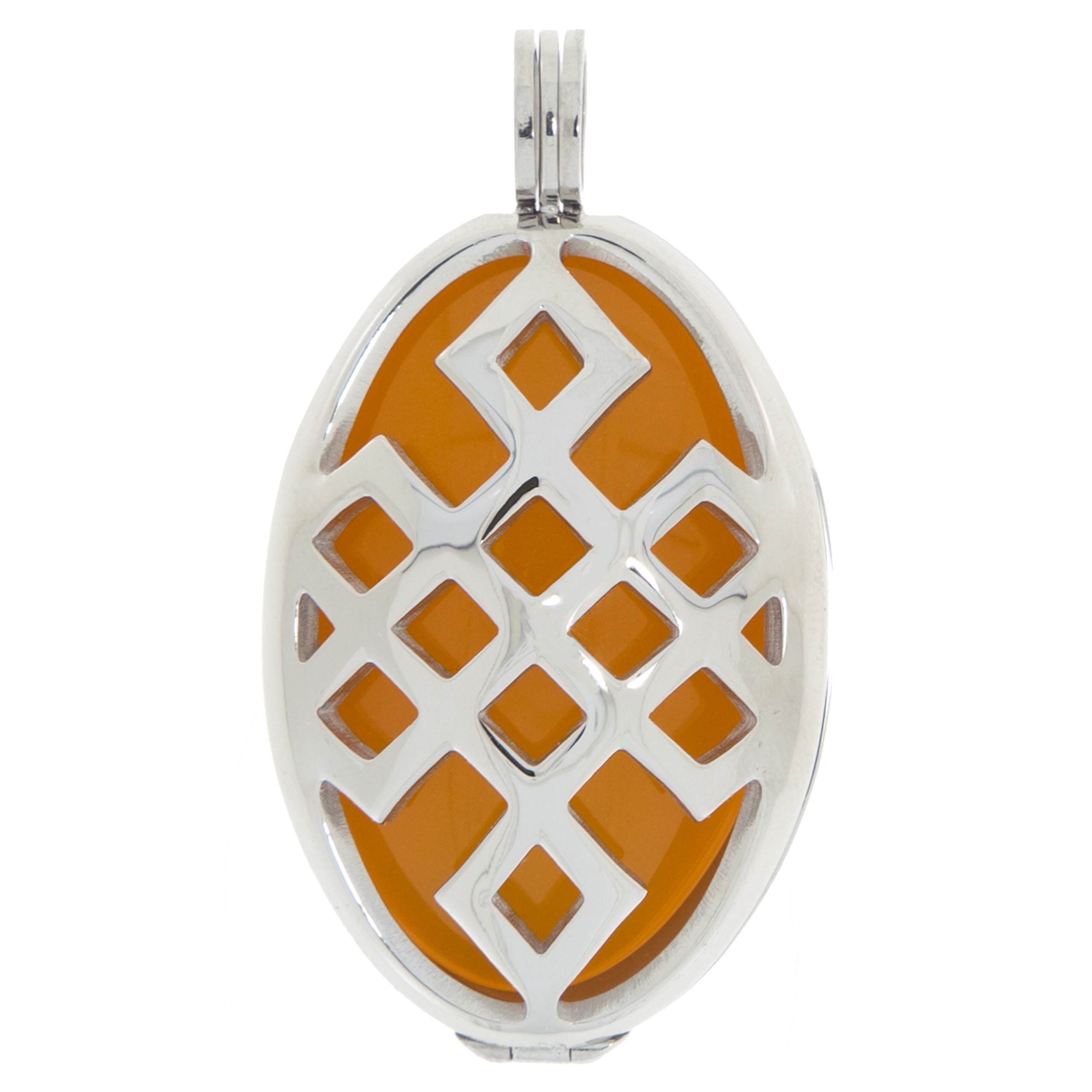 AURA Damen-Amulett-Kettenanhänger Liebesknoten M 3cm A01MSS | deko