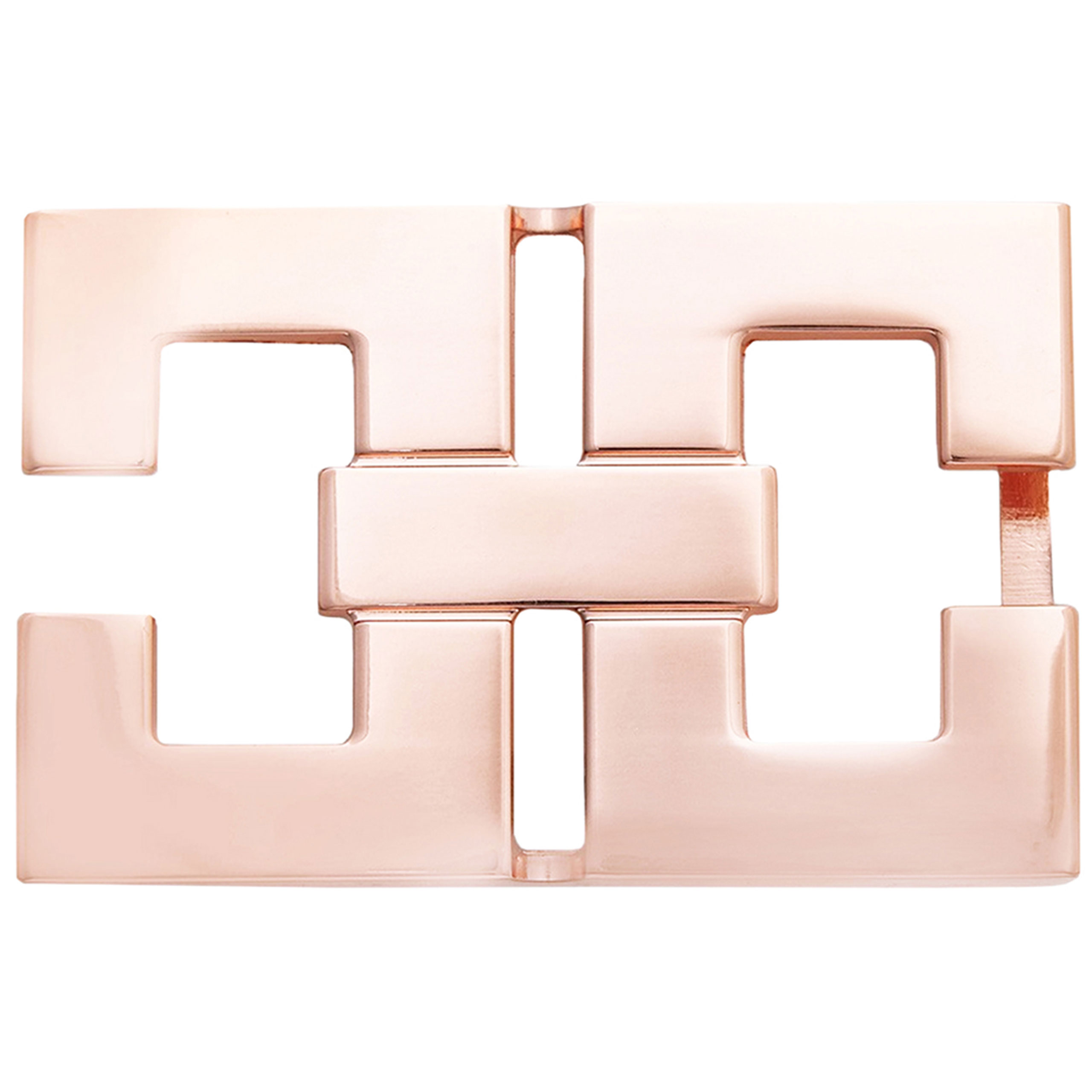 Luca Kayz Damen-Gürtelschnalle Wechselschließe Koppel doppel-C 4cm