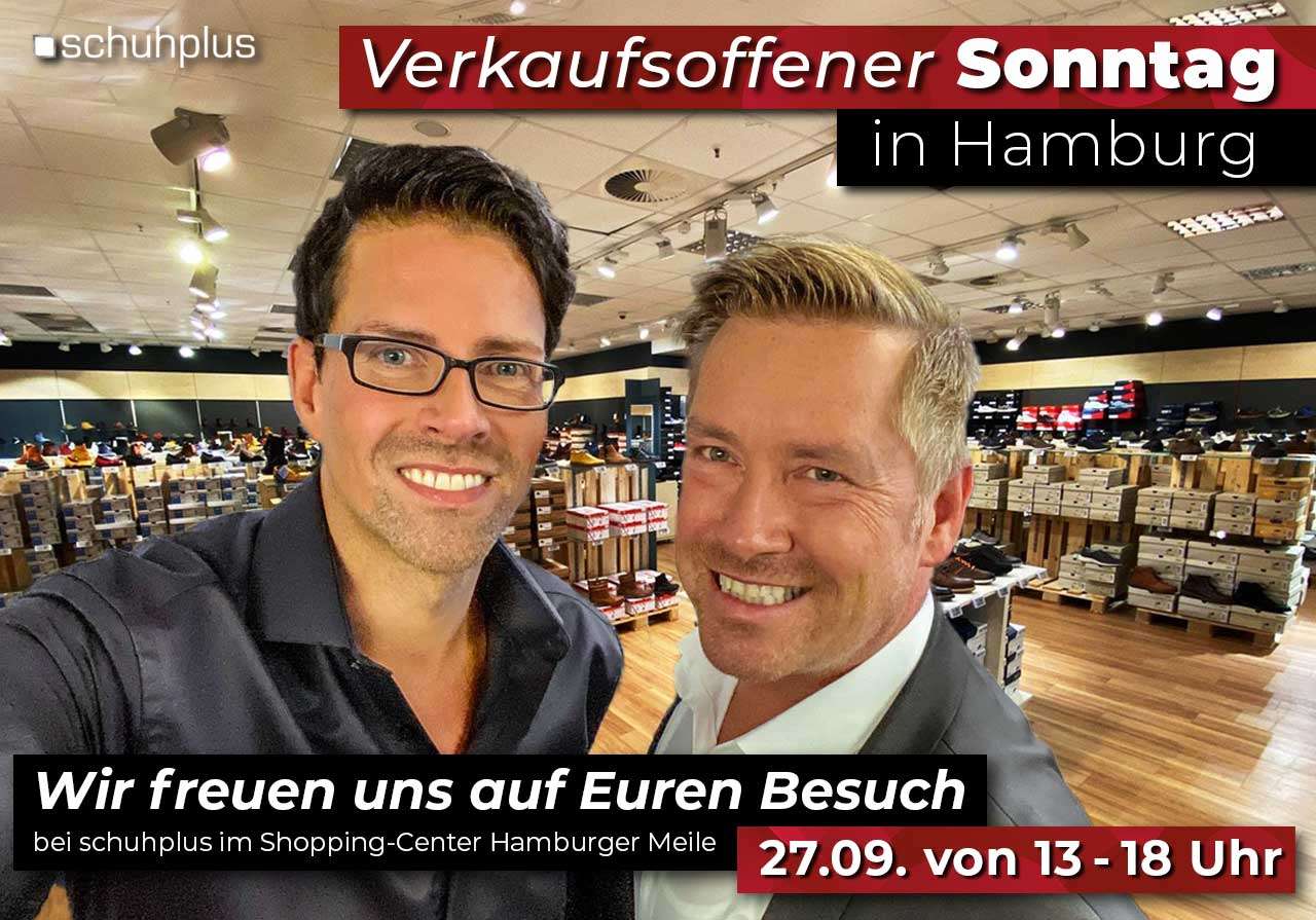 Verkaufsoffener Sonntag Bei Schuhplus In Hamburg Schuhplus