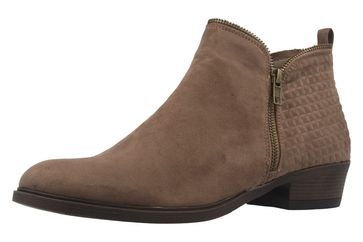 FITTERS FOOTWEAR - Lena - Damen Booties - Taupe Schuhe in Übergrößen