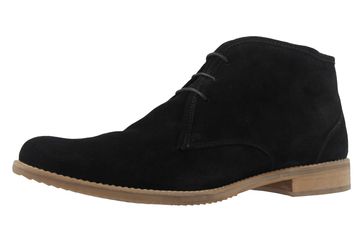MANZ - Herren Desert Boots - Pescara - Schwarz Schuhe in Übergrößen