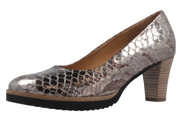 GABOR comfort - Damen Pumps - Silber Schuhe in Übergrößen