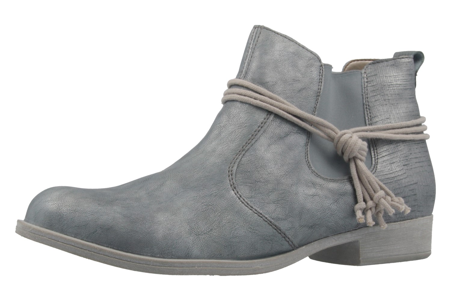 Remonte Boots in Übergrößen Blau R9393-12 große Damenschuhe