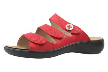 ROMIKA - Damen Pantoletten - Ibiza 72 - Rot Schuhe in Übergrößen