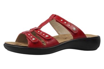 Romika Pantoletten in Übergrößen Rot 16075 24 400 große Damenschuhe