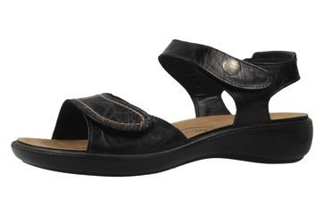 Romika Ibiza 73 Sandalen in Übergrößen Schwarz 16073 24 100 große Damenschuhe