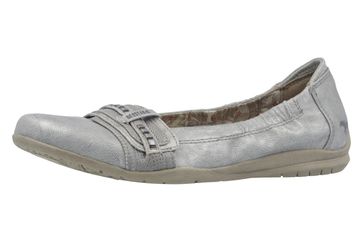Mustang Shoes Ballerinas in Übergrößen Silber 1181-209-21 große Damenschuhe