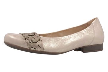 GABOR comfort - Damen Ballerinas - Rosa Metallic Schuhe in Übergrößen