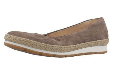 Gabor Ballerinas in Übergrößen Grau 62.400.32 große Damenschuhe
