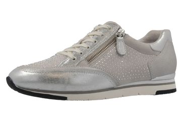 Gabor Sneaker in Übergrößen Silber 64.322.13 große Damenschuhe