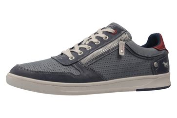 Mustang Shoes Halbschuhe in Übergrößen Blau 4098-309-875 große Herrenschuhe