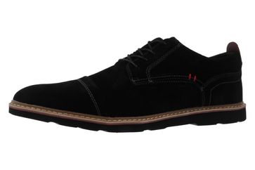 Boras Halbschuhe in Übergrößen Schwarz 6002-0001 große Herrenschuhe