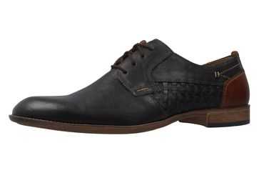 Fretz Men Businessschuhe in Übergrößen Blau 9426.0612-32 große Herrenschuhe