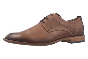 FRETZ MEN - Herren Business Schuhe - Tosco - Braun Schuhe in Übergrößen
