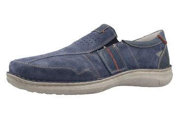 Josef Seibel Anvers 26 Slipper in Übergrößen Blau 43026 949 845 große Herrenschuhe