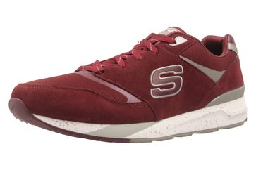 Skechers Sneaker in Übergrößen Rot 52350/BURG große Herrenschuhe