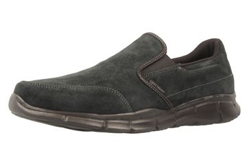 SKECHERS - Herren Slipper - EQUALIZER MIND GAME - Schwarz Schuhe in Übergrößen