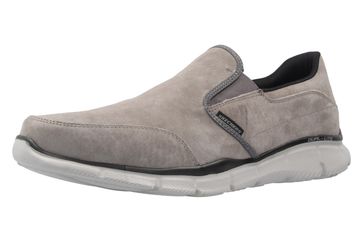 SKECHERS - Herren Slipper - EQUALIZER MIND GAME - Grau Schuhe in Übergrößen