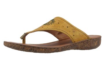 Josef Seibel Zehentrenner in Übergrößen Gelb 79501 95 851 große Damenschuhe