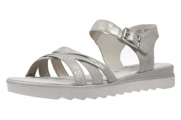 Remonte Sandalen in Übergrößen Silber D1151-90 große Damenschuhe