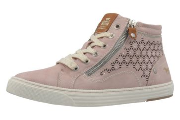 MUSTANG - Damen High Top Sneaker - Rosa Schuhe in Übergrößen