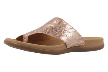 GABOR - Damen Zehentrenner - Bronze Schuhe in Übergrößen