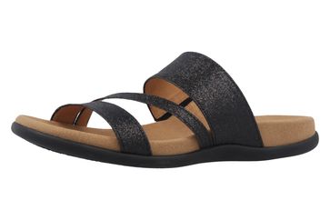 GABOR - Damen Pantoletten - Glitter Schwarz Schuhe in Übergrößen