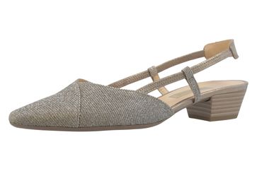 Gabor Pumps in Übergrößen Silber 65.633.62 große Damenschuhe