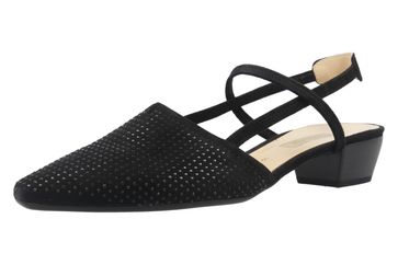 GABOR - Damen Slingback Pumps - Schwarz Schuhe in Übergrößen